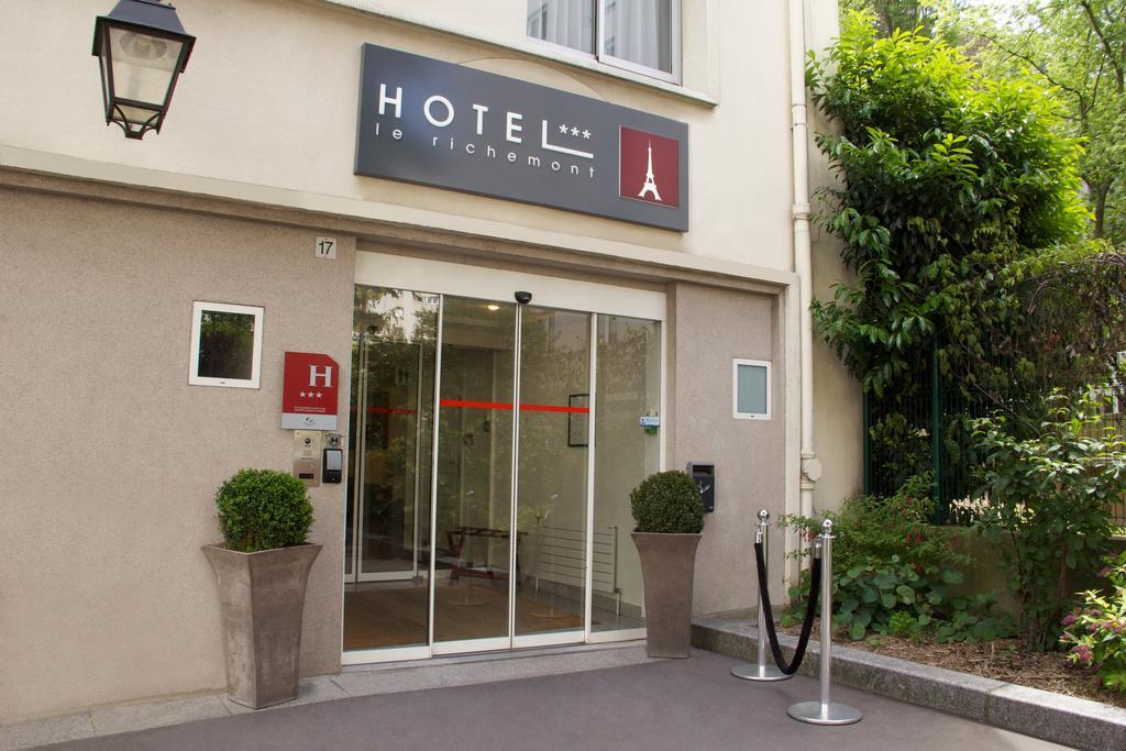 Hotel Le Richemont Париж Екстер'єр фото